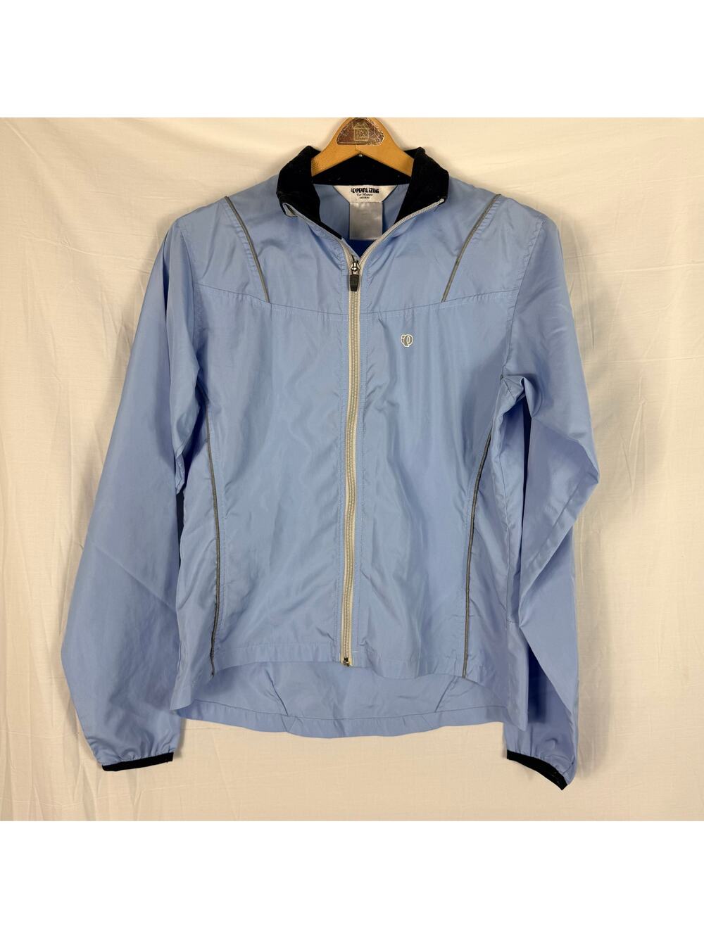 Pearl Izumi Fly Barrier Jacket Women’s Medium Light Blue Running Lightweight